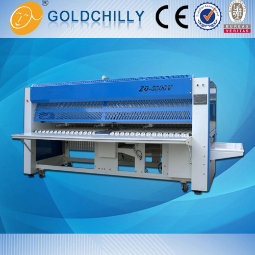 Flatwork ironer (gas heating type)