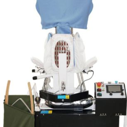 Stereo portrait finishing machine